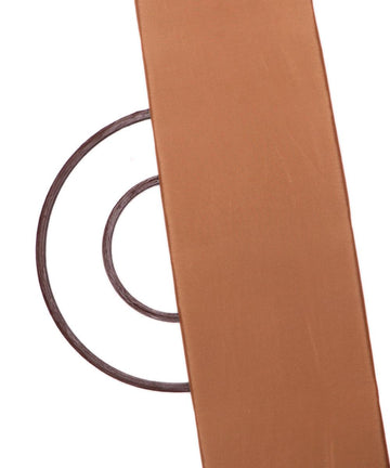 golden color plain chinon silk fabric